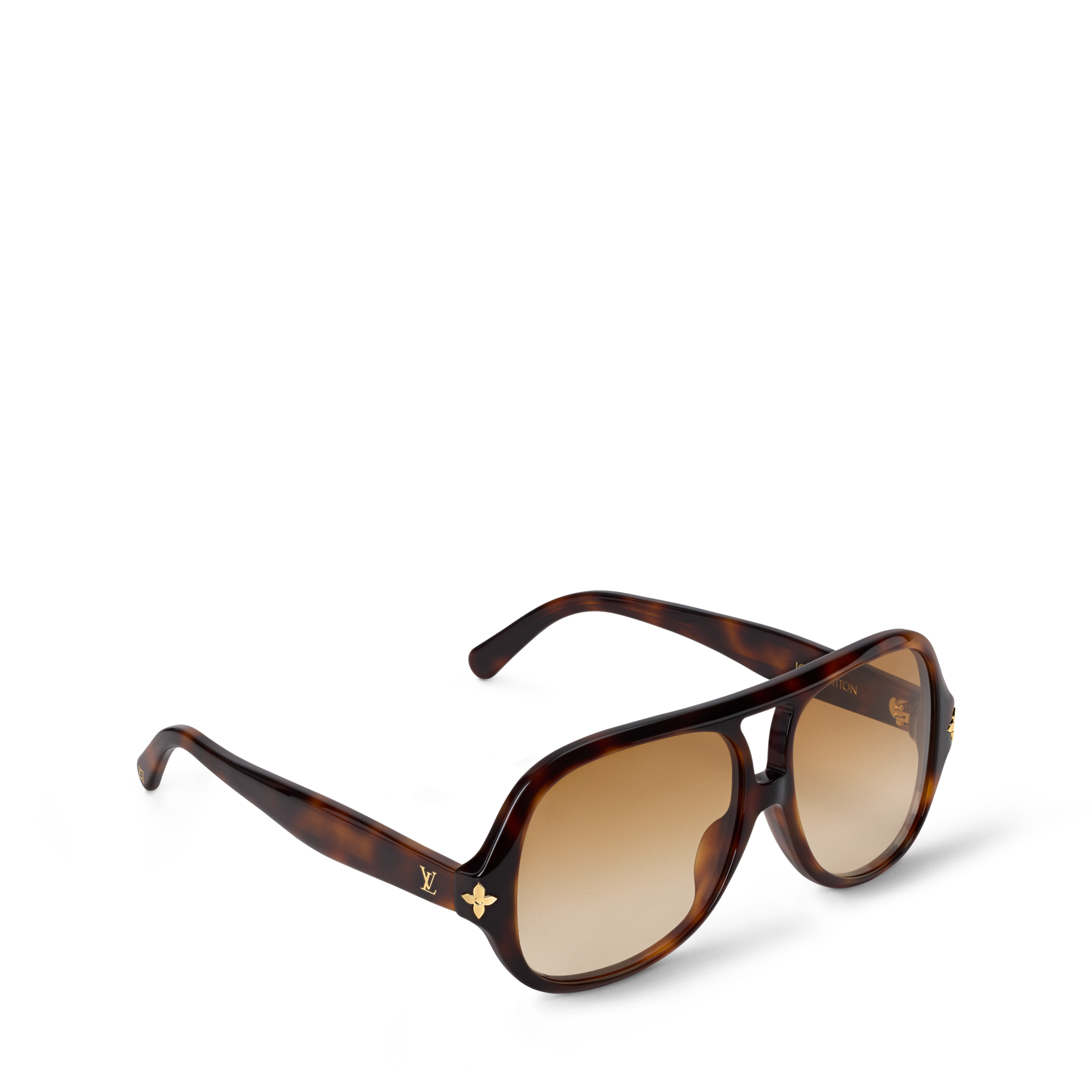 LV Aura Flower Square Pilot Sunglasses . - Accessories | LOUIS VUITTON